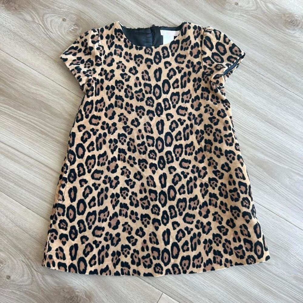 18-24 mos Janie And Jack toddler girls cheetah print dress